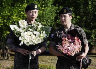 BTS se alista para su regreso: Suga es el último en servicio militar