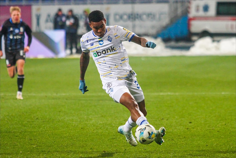 Eduardo Guerrero no jugó en la derrota del Dynamo de Kiev ante el Pafos