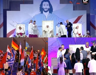 Papa a jóvenes: 'No basta estar todo el día conectado para sentirse amado'