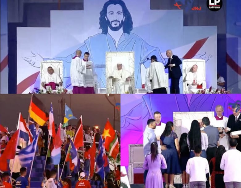 Papa a jóvenes: 'No basta estar todo el día conectado para sentirse amado'