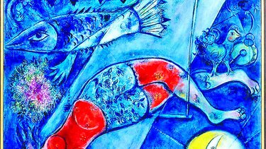 El ángel poético de Marc Chagall está en Bruselas