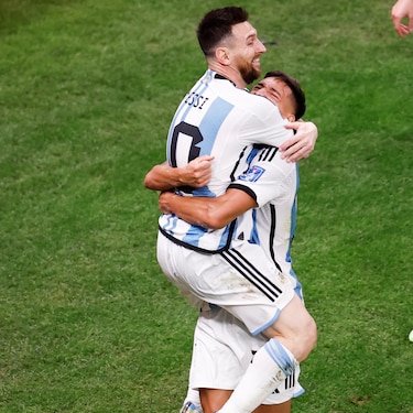 Messi iguala con Batistuta como mejor artillero argentino en Mundiales