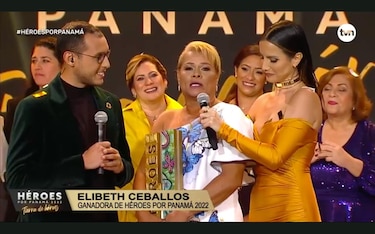 Elibeth Ceballos, ganadora del proyecto ‘Héroes por Panamá’ 2022