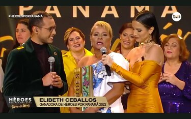 Elibeth Ceballos, ganadora del proyecto ‘Héroes por Panamá’ 2022