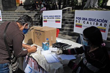Consulta simbólica de Guaidó no logra reactivar las masas en las calles de Venezuela