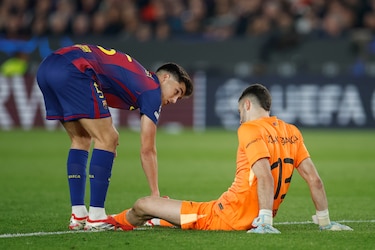 Flick confirma que Joan Garcia está para jugar y que Eric Garcia empezará en el banquillo