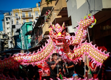 Inauguran el Festival de Primavera para celebrar el Año Nuevo Chino