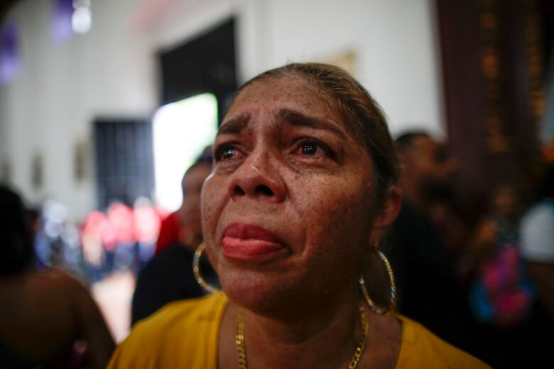 ‘¿Quién vive? ¡El Naza!’, gritan los penitentes y devotos del Cristo Negro en Panamá