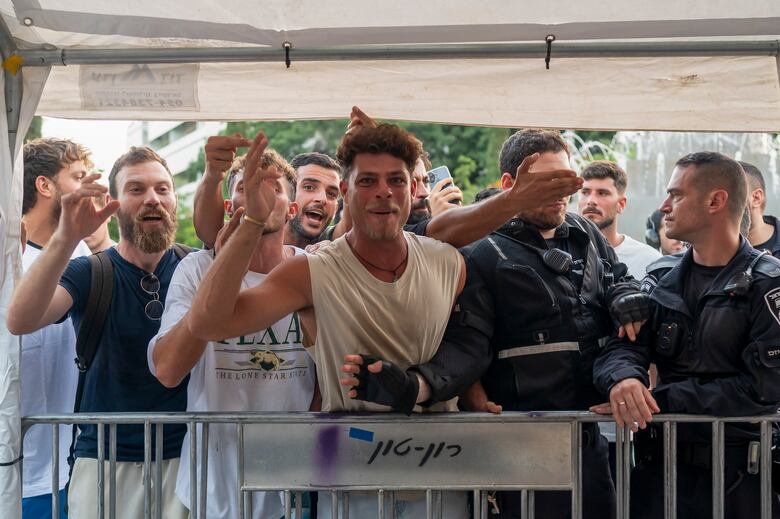 ‘Estamos al límite’: una protesta pacifista israelí se convierte en reflejo de la división