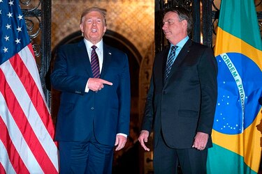 Donald Trump elogia ‘trabajo fantástico’ de Jair Bolsonaro