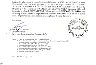 El Minsa evalúa oferta de Hombres de Blanco, a pesar de sus antecedentes en Tocumen, S.A.