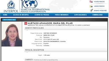 Se entrega María del Pilar Hurtado; empezó la audiencia para legalizar captura