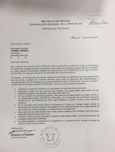 Asamblea Nacional actualiza planilla 080 y dará detalles del personal asignado por diputado