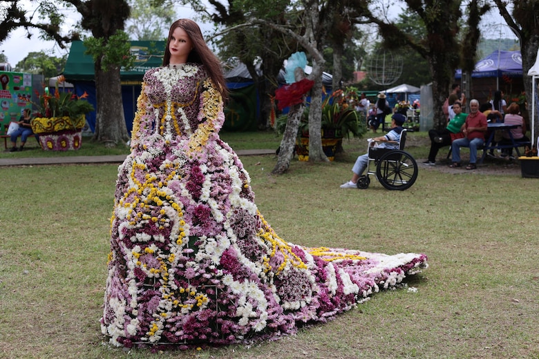 Más de un millón de flores adornan a la comunidad de Volcán en Tierras Altas