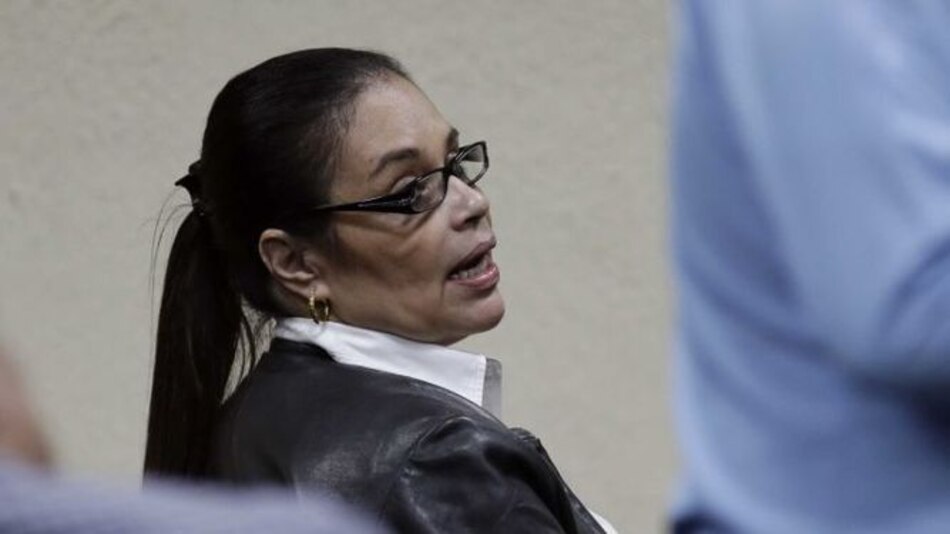 Condenan a prisión a exvicepresidenta guatemalteca Roxana Baldetti