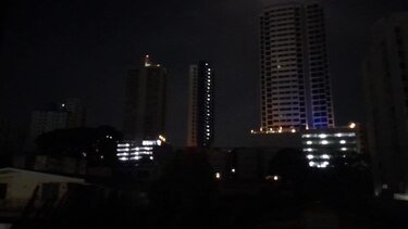 Varios sectores de la ciudad capital se quedaron sin electricidad