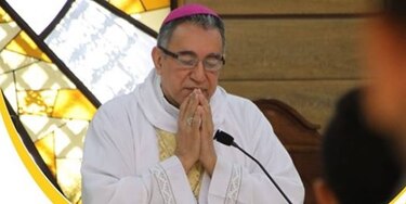 Desde un helicóptero, arranca la Semana Santa en Panamá