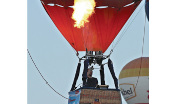 Globos en el horizonte