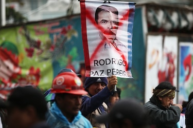 Sindicatos retoman protestas contra el retiro a la subvención de combustible en Bolivia