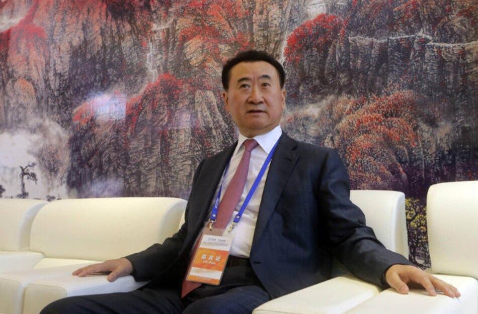 Él es Wang Jianlin, el chino más rico del mundo