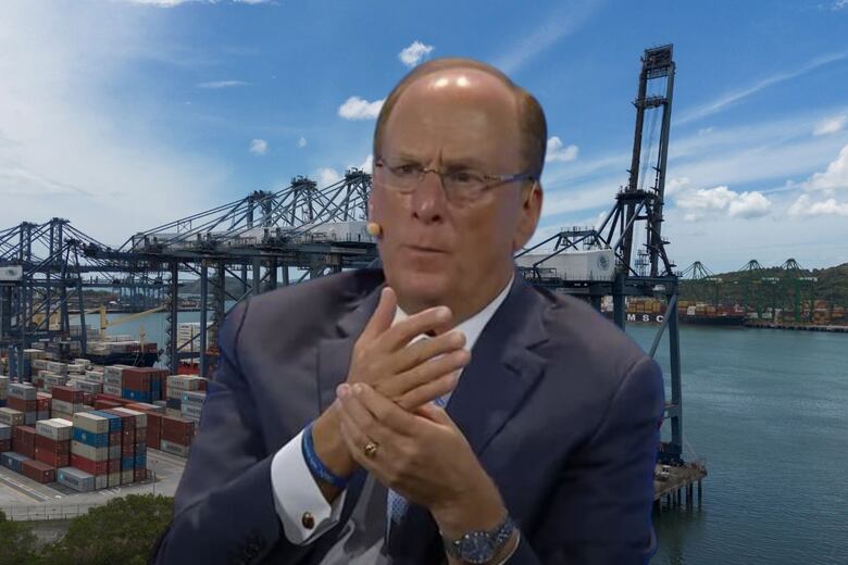 CEO de BlackRock estima que la compra de puertos en Panamá se prolongará nueve meses