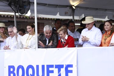 Moscoso reaparece junto a Mulino en Boquete tras la convención del Partido Panameñista