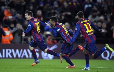 Barcelona con paso firme y goleador