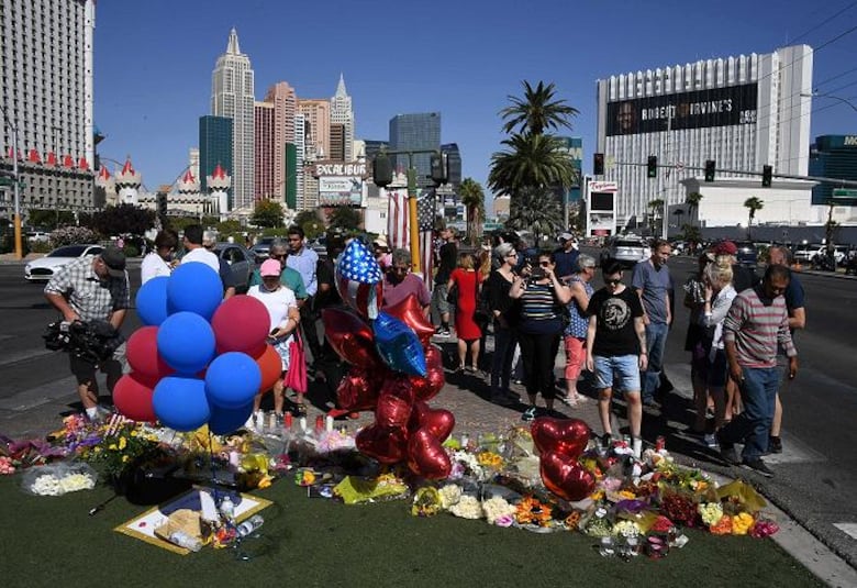 Donald Trump elogia la 'valentía' de Las Vegas tras masacre