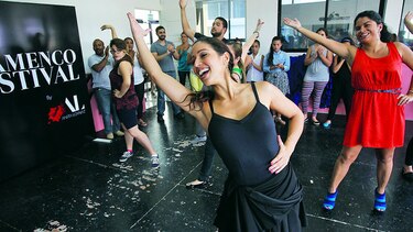 Fiesta del flamenco en Panamá