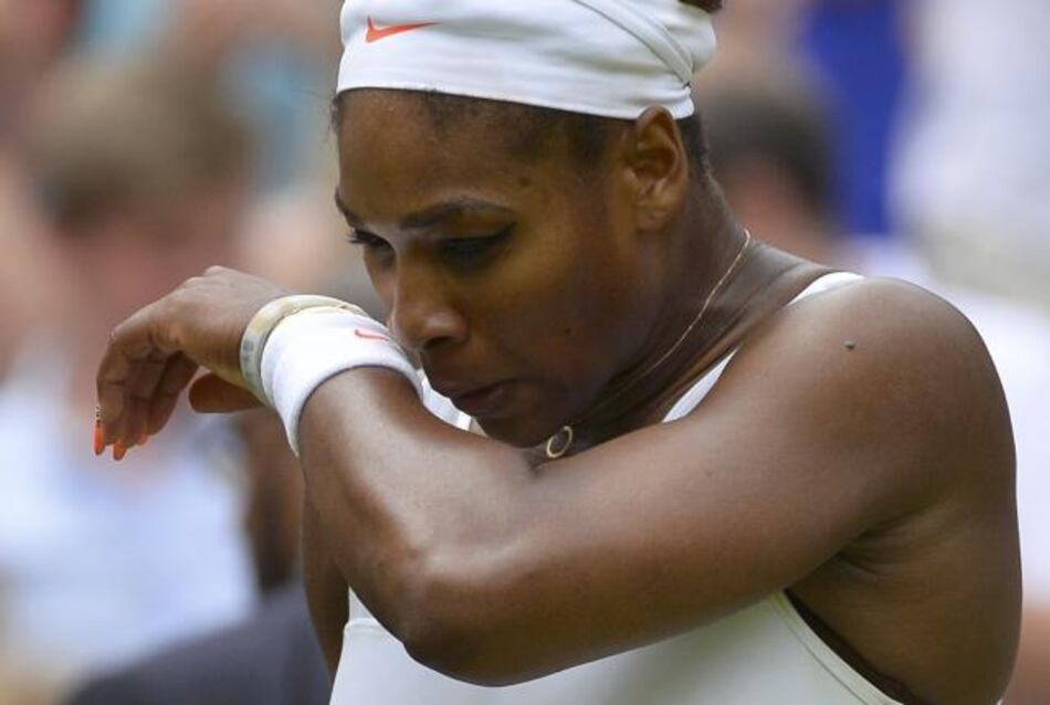 Serena Williams dice adiós al sueño de ganar su sexto Wimbledon