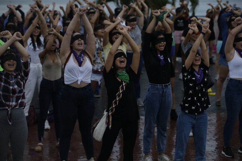 Las mujeres panameñas también cantan ‘el violador eres tú’, un grito firme contra la violencia sexual