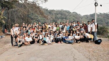 Voluntarios de Techo Panamá se unieron para construcción masiva