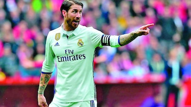 Sergio Ramos se une a lista de lesionados del Real Madrid