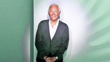 Armani brilla por su elegancia