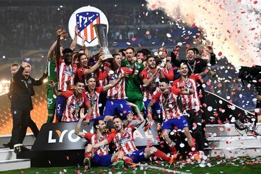 Atlético gana su tercera Liga Europa guiado por Griezmann