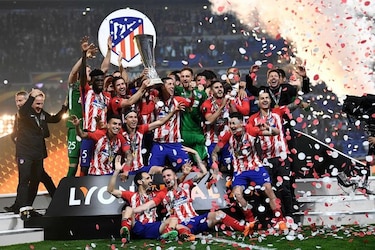 Atlético gana su tercera Liga Europa guiado por Griezmann