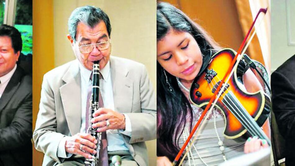 Velada con las notas del arpa