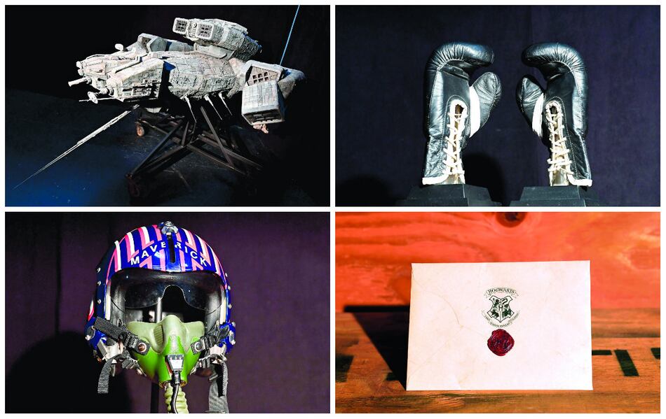 Reliquias del cine salen a subasta