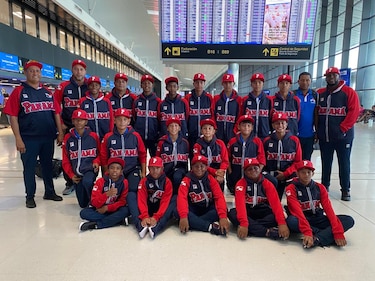 Selección sub-12 de Panamá viaja a Taiwán en gran forma para debutar ante República Dominicana