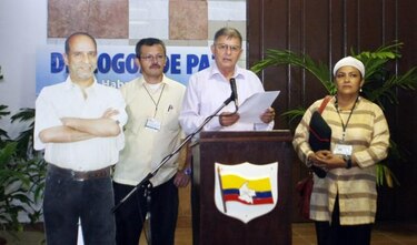 FARC presenta propuestas para la paz en Colombia
