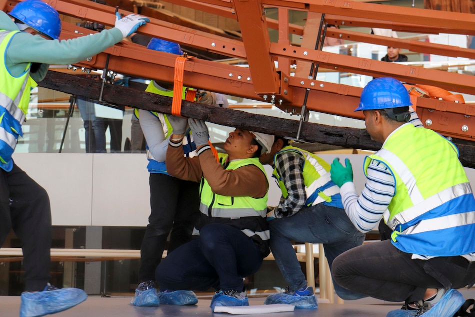 Una nave de 4,500 años vuelve a la luz: avanzan trabajos del barco de Keops