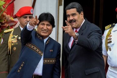 Evo Morales llega a Venezuela, tras tratamiento médico en Cuba