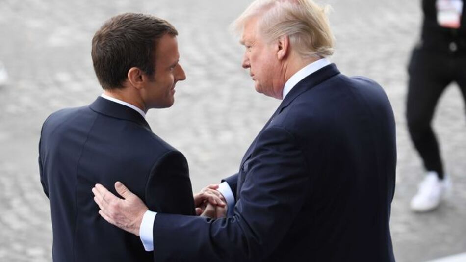 Emmanuel Macron asegura que Donald Trump lo escuchó sobre cambio climático