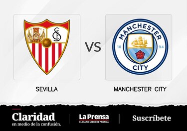 Manchester City juega esta noche en su campo ante Sevilla