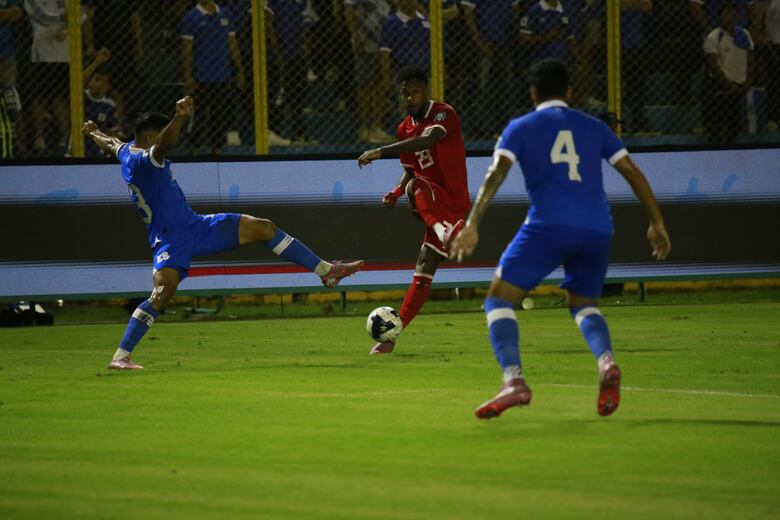 Final del partido: El Salvador 0-1 Panamá