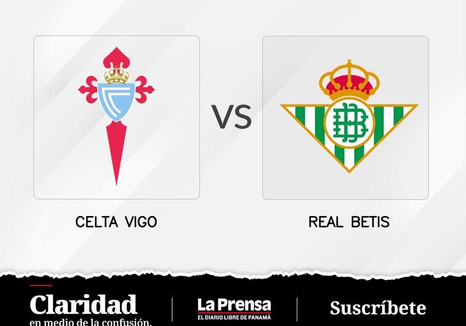 Real Betis se enfrentará hoy de local a Celta de Vigo