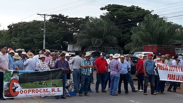 Productores vuelven a protestar; piden pronto encuentro con el presidente Varela