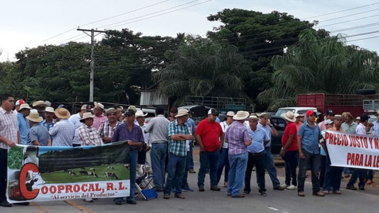 Productores vuelven a protestar; piden pronto encuentro con el presidente Varela