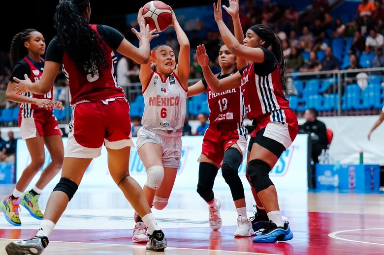 Panamá sufre aparatosa derrota de 95 puntos en su debut del AmeriCup U16 en México
