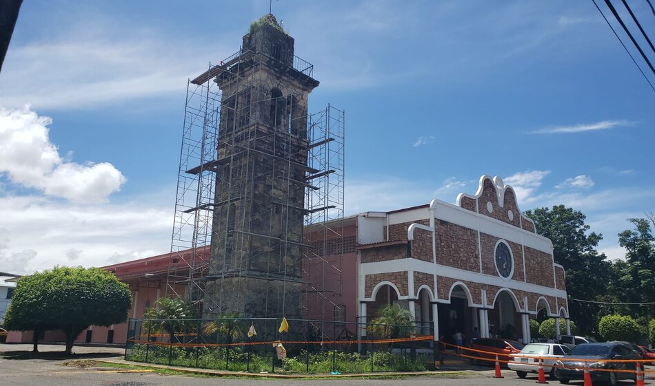 Patrimonio en peligro: la torre de la catedral de San José de David se puede desplomar por sismos